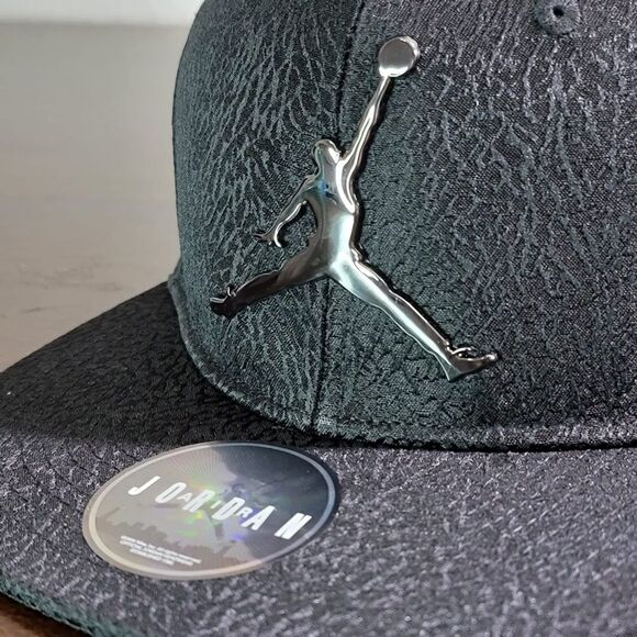 Air Jordan 1 2 3 4 5 6 7 11 12 OG Retro Bred Playoffs Snapback Hat Black Cat New - Picture 13 of 13